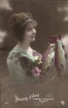 CPA Fantaisie Femme Poisson 