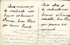 VINTAGE POSTCARD Sincere Fantasy Friendship Child