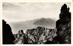 MODERN CARD Corsica Gircuit de Piana the Gulf of Oporto