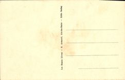 VINTAGE POSTCARD Aix les Bains Road of Chambotte and lake of Le Bourget