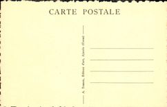 Calas de Córcega de la POSTAL de la VENDIMIA de Córcega Piana Córcega