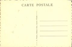 POSTAL Córcega Oporto Córcega de la VENDIMIA