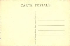 POSTAL Córcega Ajacio Córcega de la VENDIMIA