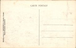 POSTAL Bastia de la VENDIMIA el puerto viejo Córcega de Córcega