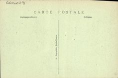 Feria de París de la POSTAL de la VENDIMIA de la casa decorativa de los artes del Polonaise Polonia de la república