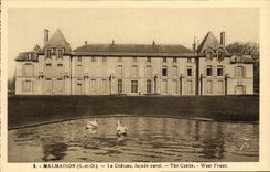 CPA Malmaison Le Chateau facade ouest