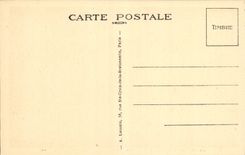 CPA Malmaison Le Chateau facade ouest