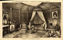 CPA Malmaison La Chambre de Imperatrice Josephine 
