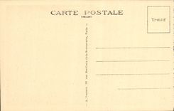 VINTAGE POSTCARD Malmaison the Room of Josephine Empress