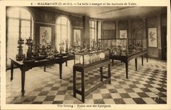 CPA Malmaison La salle a manger et les surtouts de table 