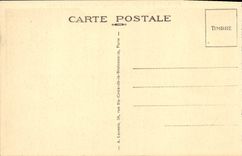 VINTAGE POSTCARD Malmaison Chmabre of the First Consul to Tileries