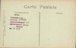 CPA Paris Notre Dame Galerie Tour nord 