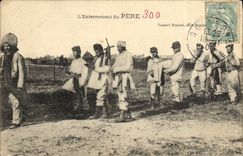 POSTAL Entrerrement de la VENDIMIA del padre 300 Militaria