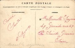 POSTAL Entrerrement de la VENDIMIA del padre 300 Militaria