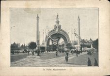 CPA Le Porte Monumentale Paris 