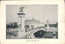 CPA Le Pont Alexandre lll Paris