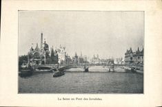 CPA Le Seine au Pont des Invalides 