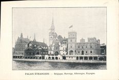 VINTAGE POSTCARD Foreign Palates Belgium Norway Allemange Spain Paris