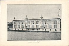 VINTAGE POSTCARD Palate of the Paris Congers