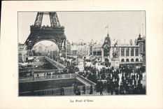 CPA le Pont d'Iena Paris Tour Eiffel