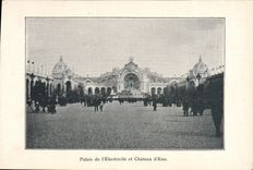 CPA Palais de l'Electricite et Chateau d'Eau Paris