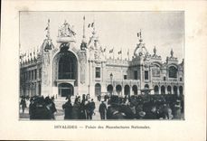 VINTAGE POSTCARD Invalid Palates of National Manufactures Paris