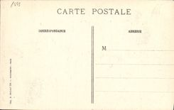 VINTAGE POSTCARD the War In Voevre Villa built by our Hairy Militaria