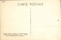 CPA Je fais a la Frnace le don de ma personne Petain