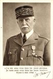 CPA J'ai ete avec vous dans les jours glorieux Petain