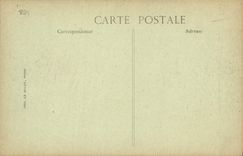 La POSTAL de la VENDIMIA los festivales de la victoria tiene juiller 1919 de París 14 antes de que la procesión Marechaux Petain tenga Foch