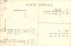 VINTAGE POSTCARD the Festivals of the Victoire has Paris July 14th, 1919 Marechaux Petain Foch Joffre