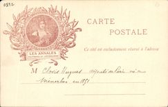 VINTAGE POSTCARD Fremine Clovis Hugues Lolliee