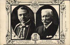 CPA S Exc Monseigneur Ceretti M C Jonnart ARcheveque de Corynthe Pas de Calais Senateur 