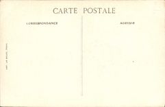 VINTAGE POSTCARD the Festivals of the Victoire has Paris July 14th, 1919 On the amrches of the town hall poincare Marechal Joffre Foch