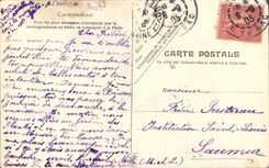 VINTAGE POSTCARD Master Syveton Eloquence of the Flesh