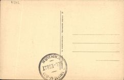 VINTAGE POSTCARD St Vincent on Jard Gate of G Clemenceau