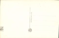 VINTAGE POSTCARD Organizing Clemenceau of the Victoire Militaria