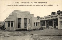 CPA Paris Exposition des Arts Decoratifs Pavillon de Collectionneur 