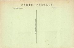 Feria de París de la POSTAL de la VENDIMIA de la casa decorativa de los artes del colector