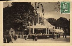 VINTAGE POSTCARD International exhibition of Decorative Arts Closed Paris Norman regionalistic Restaurant