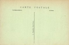 POSTAL París Intermationlae justo de la VENDIMIA de la vuelta decorativa de los artes de la fuente Rene Lalique de Burdeos