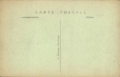 Feria de París de la POSTAL de la VENDIMIA de la aldea decorativa de los artes del juguete