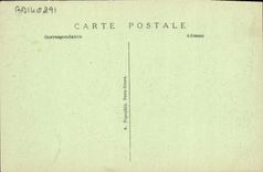 Feria de París de la POSTAL de la VENDIMIA de la casa nacional de los artes decorativos de Suecia y de la fuente el ofrecimiento