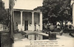 CPA Exposition Internatonale des Arts Decoratifs Paris 1925 Pavillon de Suede