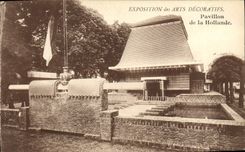 Feria de la POSTAL de la VENDIMIA de la casa decorativa de los artes de Países Bajos