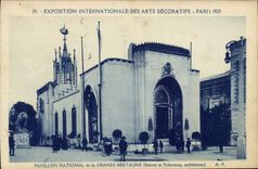 CPA Exposition Internationale des Arts Decoratifs Paris Pavillon national de la Grande Bretagne 
