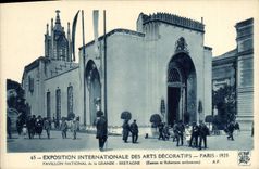 CPA Exposition Internationale des Arts Decoratifs Paris Pavillon national de la Grande Bretagne 