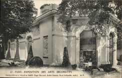 CPA Paris Exposition des Arts Decoratifs Pavillon de la Ville de Paris 