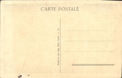 Exposición internacional de París de la POSTAL de la VENDIMIA de la casa decorativa de los artes de la ciudad de París y de la fuente de los cisnes