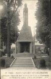 CPA Paris Exposition des Arts Decoratifs Pavillon Mausolee aux morts de la bataille de Champagne 
